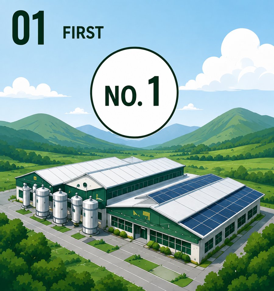 3D illustration of the smart dairy complex layout — First